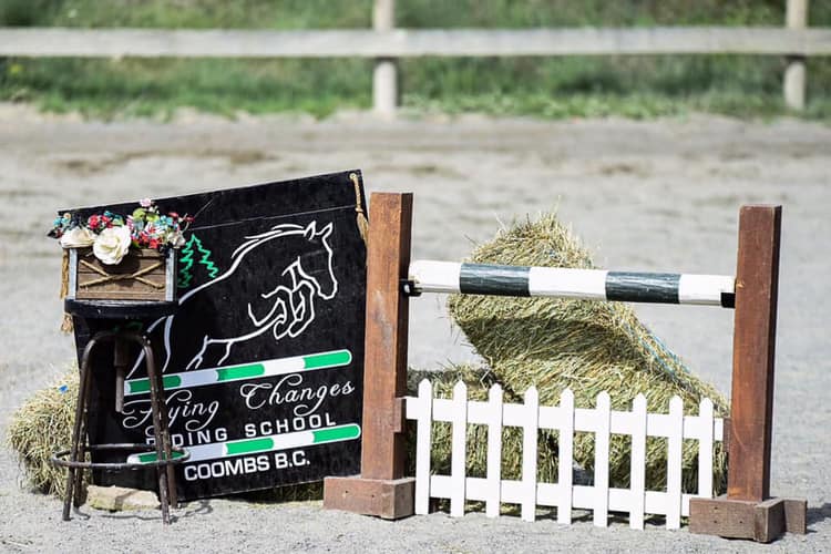 horse board in coombs bc